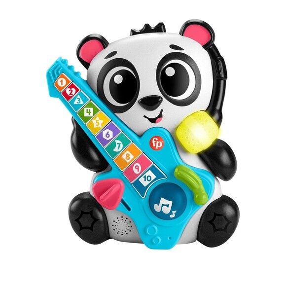 Baby Learning Toy Link Squad Jam & Count Panda w/Music & Lights Ages 9+ M WORKS - Picture 4 of 16